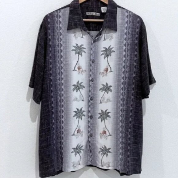 Batik Bay Hawaiian Campia Short Sleeve Tropical Button Shirt Size XL - Picture 1 of 7